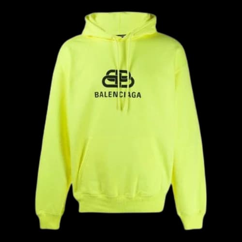 Balenciaga BB Printing Back Yellow