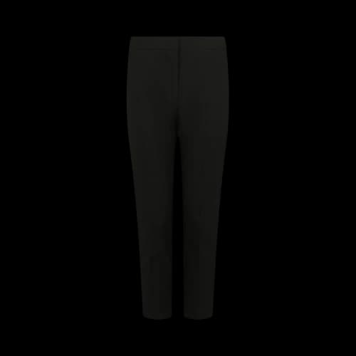 Alexander McQueen Women's Cropped Tailored Trousers Black