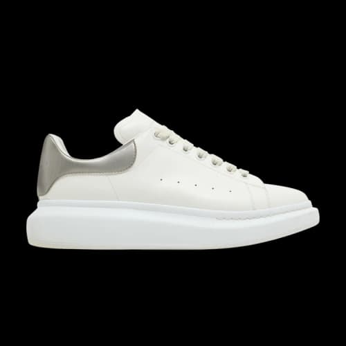 Alexander McQueen Oversized Sneaker 'White Metallic Platinum'