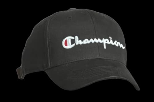 Champion Classic Twill Hat Black/White