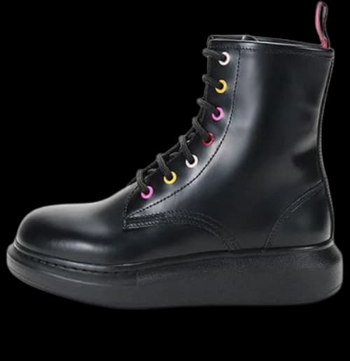 Alexander McQueen Combat Boot 'Black' (Women's)