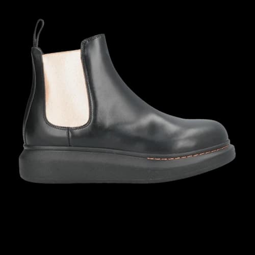 Alexander McQueen Hybrid Chelsea Boot 'Black Corsage' (Women's)