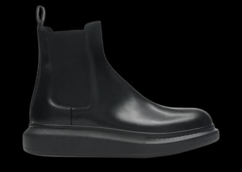 Alexander McQueen Hybrid Chelsea Boot Black (Women's)
