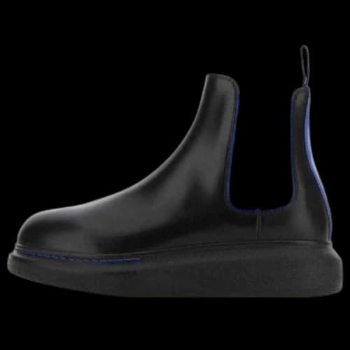 Alexander McQueen Hybrid Chelsea Boots 'Black Royal' (Women's)