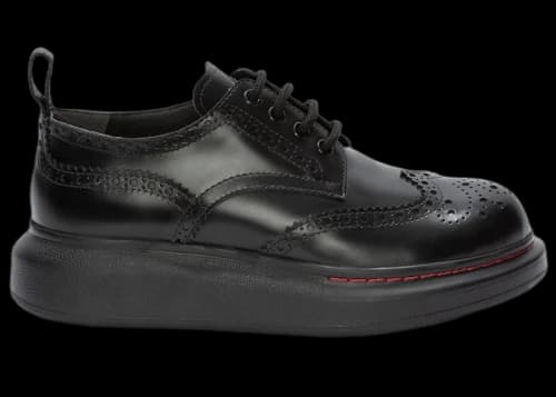 Alexander McQueen Hybrid Lace Up Black (Women's)