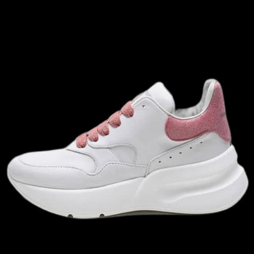 Alexander McQueen Sprint Runner Shoes 'White Pink' (Women's)