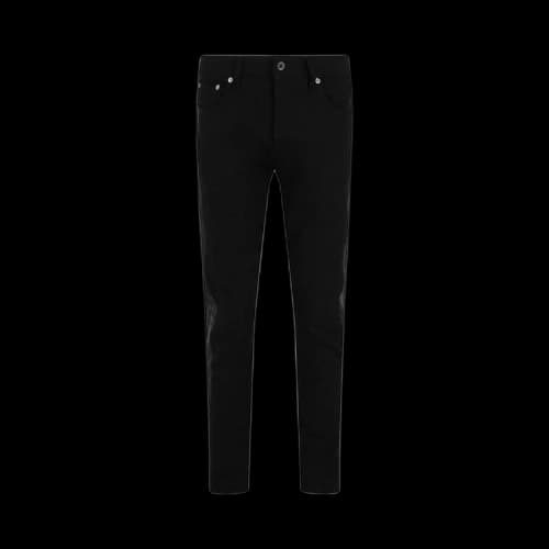 Alexander McQueen Striped Band Jeans 'Black'