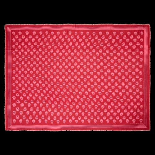 Alexander McQueen Biker Scarf 'Fuchsia'