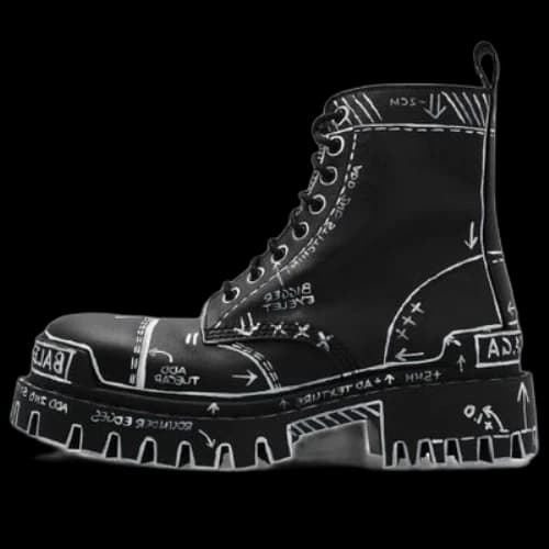 Balenciaga Strike L20 Ankle Boots 'Black' (Women's)