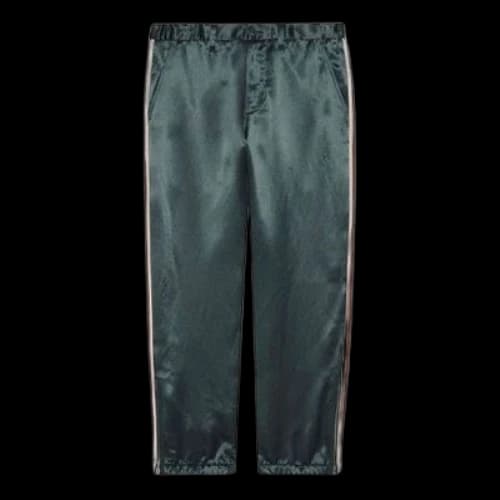 Gucci Acetate Relaxed Trousers 'Dark Grey'