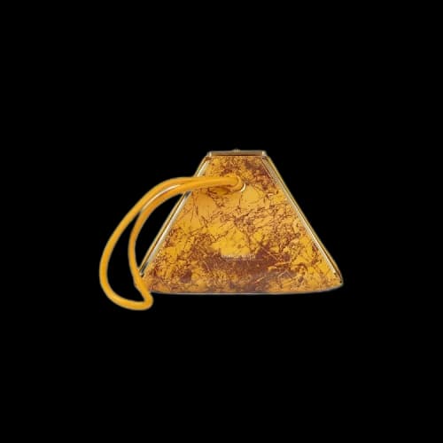 Bottega Veneta Pyramid Clutches 'Eggnog'
