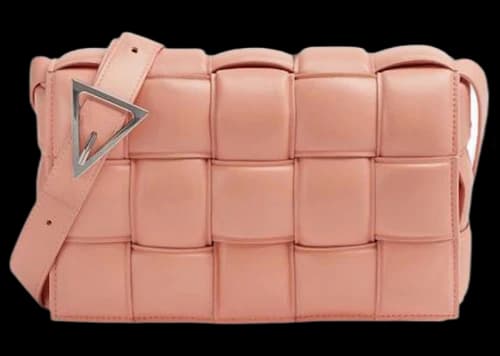 Bottega Veneta Padded Cassette Peachy