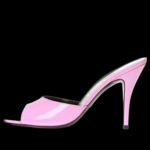 Gucci Slip On Stiletto Heeled Slides 'Rose' (Women's)