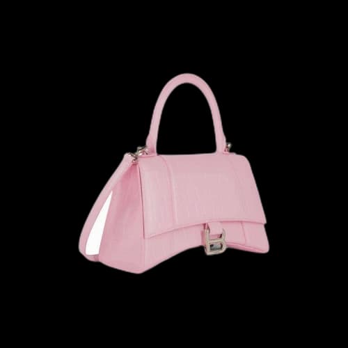 Balenciaga Small Hourglass Top Handle Bag 'Powder Pink'