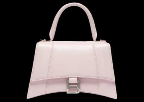 Balenciaga Hourglass Small Top Handle Bag Rosa