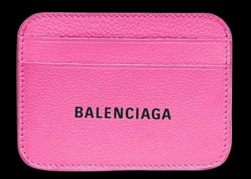 Balenciaga Cash Card Holder Fuchsia/Black
