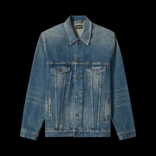 Balenciaga Straight Leg Jeans 'Dirty Vintage Blue'