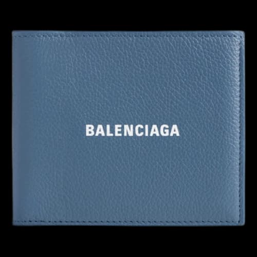 Balenciaga Cash Square Folded Wallet 'Blue'