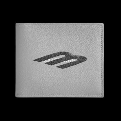 Balenciaga Cash Square Folded Wallet 'Grey Black'