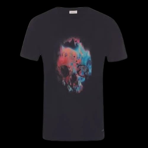 Alexander McQueen Men's Sprayed Skull Black