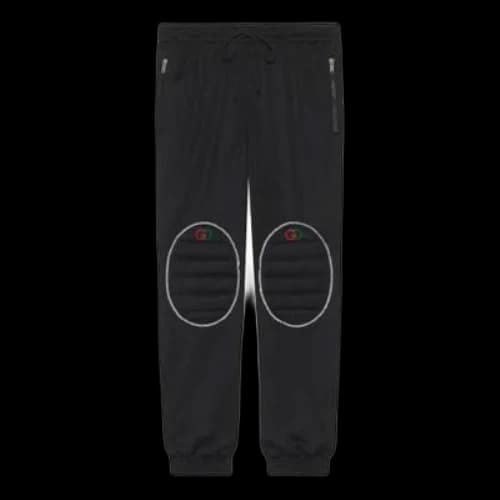 Gucci Loose Technical Jersey Jogging Pant 'Black'