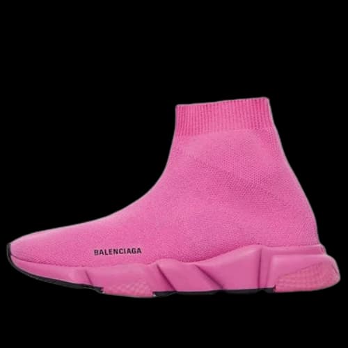 (GS) Balenciaga Speed Sneakers 'Pink Knit and Pink Sole Unit'