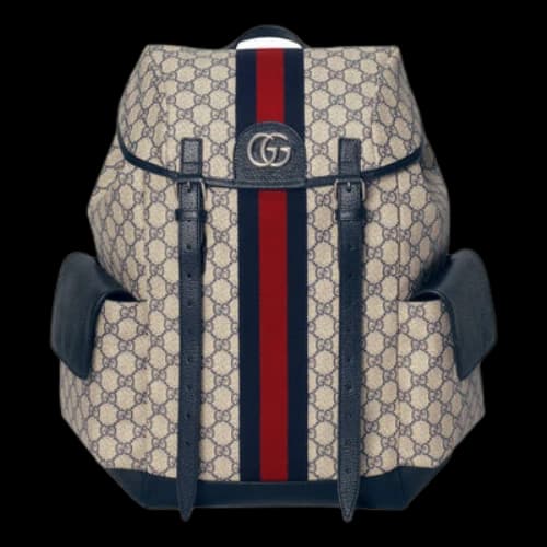 Gucci Ophidia GG Medium Backpack 'Beige Blue'