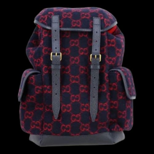 Gucci GG Monogram Backpack 'Navy'
