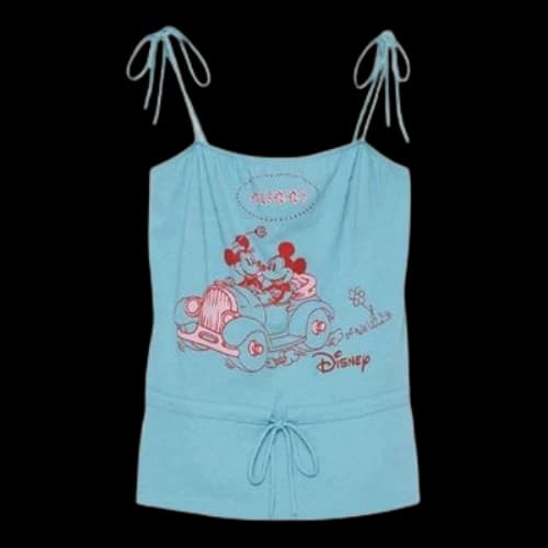 Gucci x Disney Print Tank Top 'Blue' (Women's)