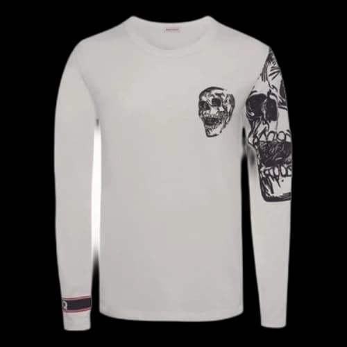 Alexander McQueen Short Sleeve White