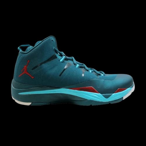 Jordan Super Fly 2 Dark Sea Gym Red Gamma Blue White