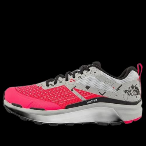 THE NORTH FACE Vectiv Enduris II Trail Running Shoes 'Tnf White Trail Marker Print with Brilliant Coral' (Women's)