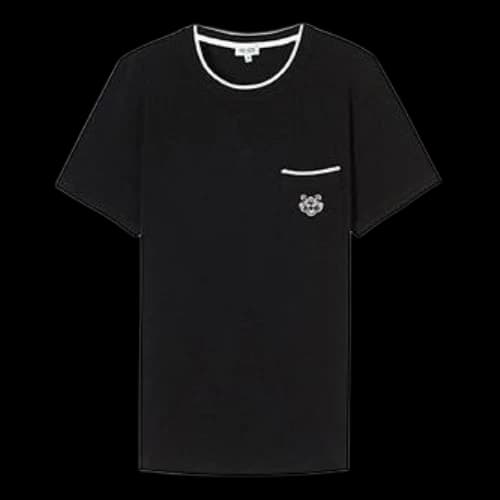 KENZO Round Neck Black Short Sleeve