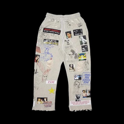 Paly Hollywood Movie Madness Sweatpant 'Heather Grey'