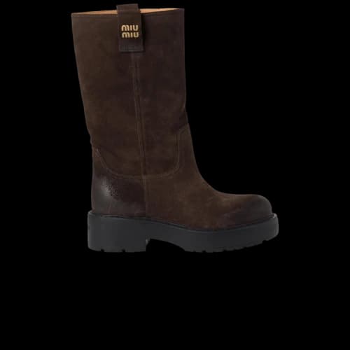 Miu Suede Ankle Boot 'Moro' (Women's)