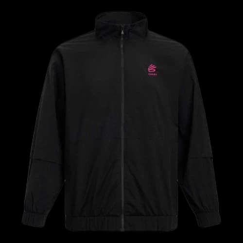 Under Armour Curry Tour Graphic Track Jacket 'Black Pink'