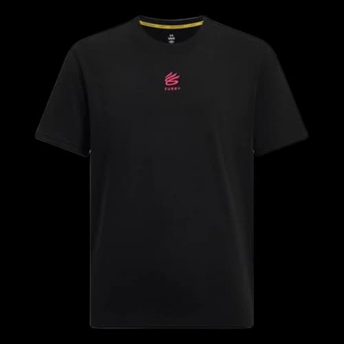 Under Armour Curry Tour Graphic T-shirt 'Black Pink'
