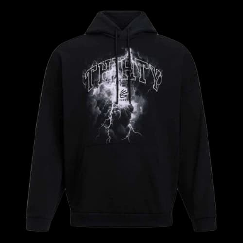 Under Armour Curry Tour Graphic Hoodie 'Black White'
