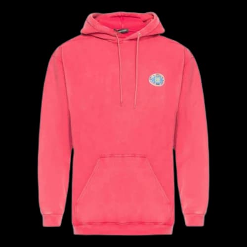 Balenciaga Logo Pattern Cotton Printing Sports Pink