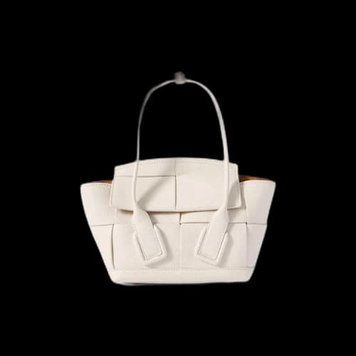 Bottega Veneta Mini Arco Bag 'White/Gold'