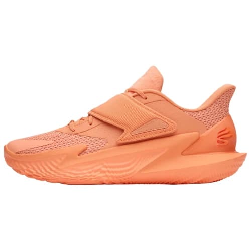 Under Armour D Fox 2 Abrasion Resistant Breathable Basketball Shoes Unisex Peach Orange