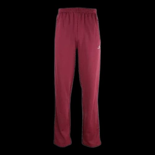 Balenciaga Embroidered Panelled Tracksuit Pants 'Burgundy White'