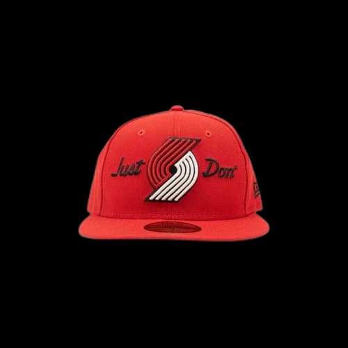 Just Don x New Era Portland Trailblazers 59FIFTY Cap 'Red'