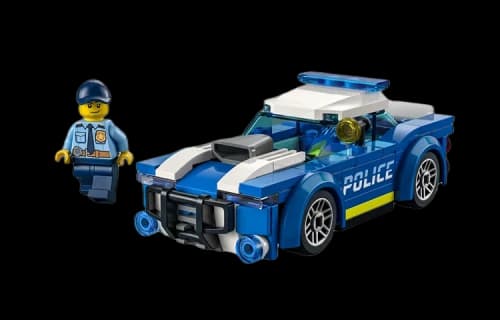 LEGO City Collection Police Car Building Blocks 94pcs 60312
