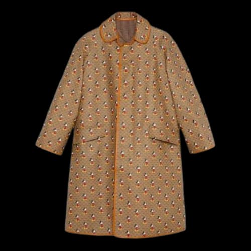 Gucci x Disney Double-Sided Wearable Coat For Men Brown