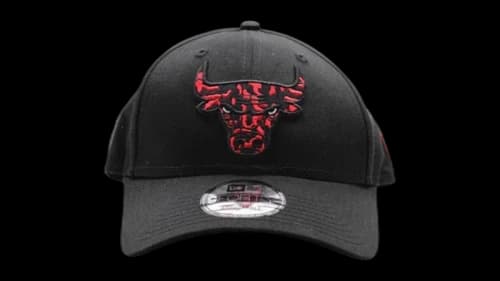 New Era Chicago Bulls Seasonal Infill 9FORTY Cap (SS25) Black
