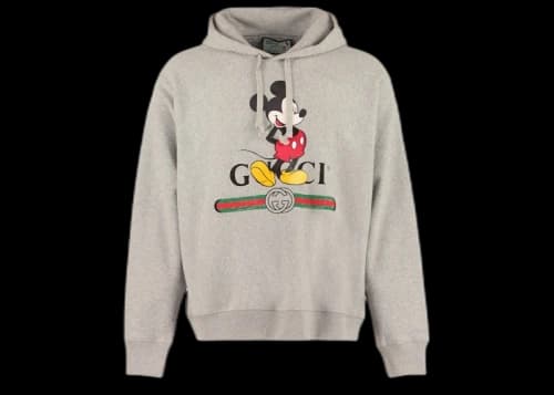 Gucci x Disney Mickey Mouse Hoodie Grey