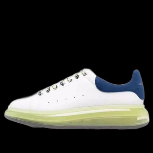 Alexander McQueen Oversized Sneaker 'Translucent Indigo Yellow'