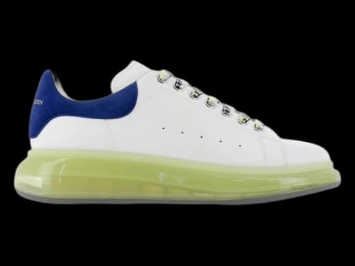 Alexander McQueen Oversized White Pop Yellow Blue