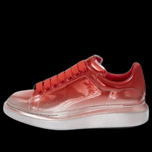 Alexander McQueen Oversized Sneaker 'Silver Red'